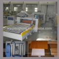 Máquina de laminado de MDF de PVC / Máquina de laminación de PUR / Máquina laminadora de rodillo de MDF